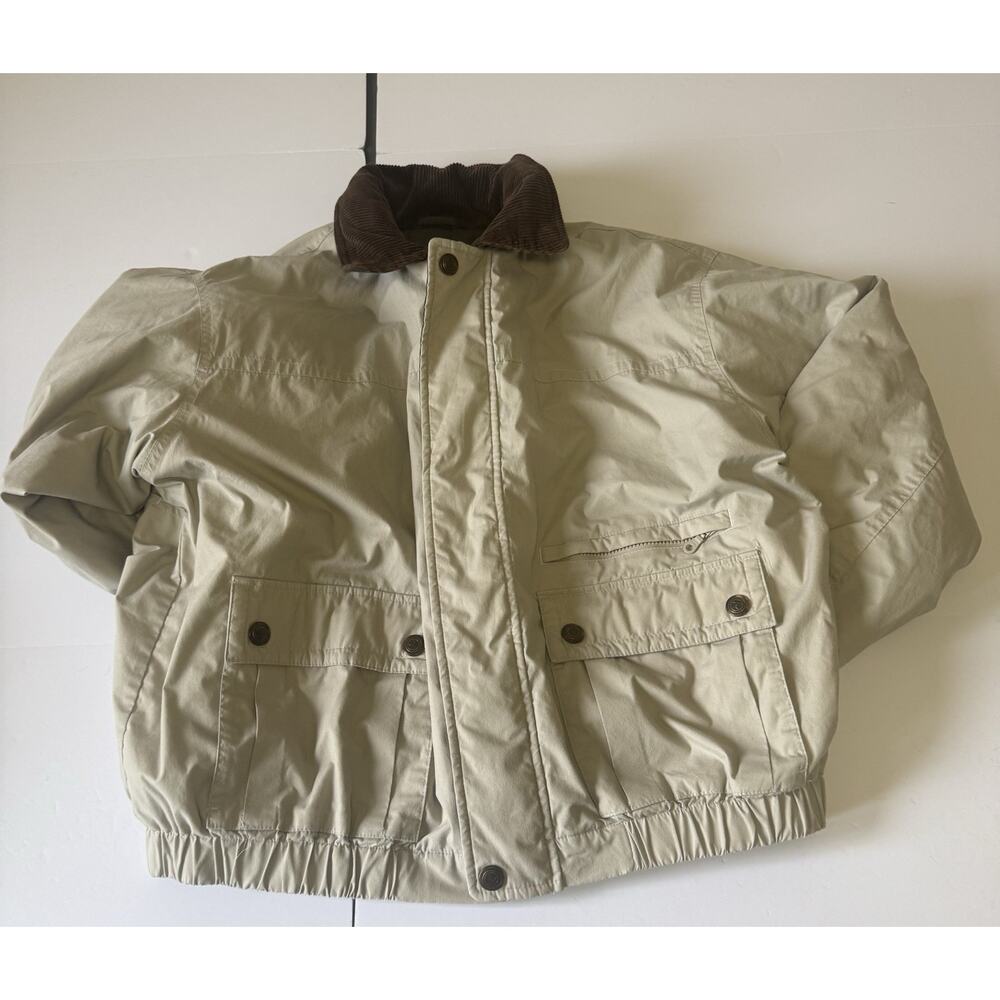 Vintage Woodsman ATA Chore Barn Jacket Corduroy Collar Mens ~3XL (chest 56”)